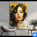 Wechselmotiv Estelle Dynamische Portraetkunst Hochformat Produktvorschau mit dem Bild Estelle - Dynamische Porträtkunst im Format Hochformat.