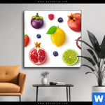 Wechselmotiv Exotische Fruechte Quadrat Produktvorschau mit dem Bild Exotische Früchte im Format Quadrat.