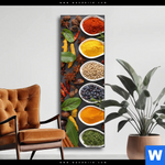 Wechselmotiv Exotische Geschmackswelten Schmal Produktvorschau mit dem Bild Exotische Geschmackswelten im Format Schmal.