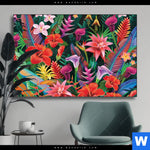 Wechselmotiv Exotische Tropenpflanzen Querformat Produktvorschau mit dem Bild Exotische Tropenpflanzen im Format Querformat.