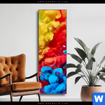 Wechselmotiv Farbe Im Wasser Bunt Schmal Produktvorschau mit dem Bild Farbe im Wasser - bunt im Format Schmal.