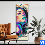 Wechselmotiv Farbrausch Der Seele Schmal Produktvorschau mit dem Bild Farbrausch der Seele im Format Schmal.