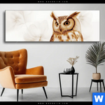 Wechselmotiv Federkleid Trifft Bluetenpracht Panorama Produktvorschau mit dem Bild Federkleid trifft Blütenpracht im Format Panorama.