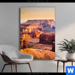 Wechselmotiv Felsen Bei Sonnenuntergang Hochformat Produktvorschau mit dem Bild Felsen bei Sonnenuntergang im Format Hochformat.