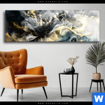 Wechselmotiv Fluid Art Duftende Blueten Panorama Produktvorschau mit dem Bild Fluid Art - Duftende Blüten im Format Panorama.