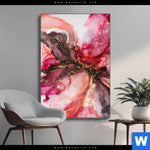 Wechselmotiv Fluid Art Rot Braun Hochformat Produktvorschau mit dem Bild Fluid Art Rot & Braun im Format Hochformat.