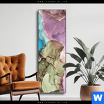 Wechselmotiv Fluid Art Summertime Schmal Produktvorschau mit dem Bild Fluid Art Summertime im Format Schmal.