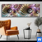 Wechselmotiv Fraktale Kunst No 1 Panorama Produktvorschau mit dem Bild Fraktale Kunst No.1 im Format Panorama.