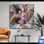 Wechselmotiv Fraktale Kunst No 1 Quadrat Produktvorschau mit dem Bild Fraktale Kunst No.1 im Format Quadrat.