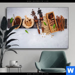 Wechselmotiv Geroestete Kaffeebohnen No 1 Querformat Produktvorschau mit dem Bild Geröstete Kaffeebohnen No.1 im Format Querformat.