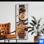 Wechselmotiv Geroestete Kaffeebohnen No 1 Schmal Produktvorschau mit dem Bild Geröstete Kaffeebohnen No.1 im Format Schmal.