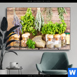 Wechselmotiv Getrocknete Kraeuter Querformat Produktvorschau mit dem Bild Getrocknete Kräuter im Format Querformat.