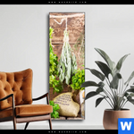 Wechselmotiv Getrocknete Kraeuter Schmal Produktvorschau mit dem Bild Getrocknete Kräuter im Format Schmal.
