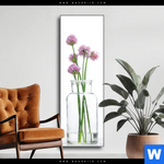 Wechselmotiv Glasvasen Mit Kraeutern Schmal Produktvorschau mit dem Bild Glasvasen mit Kräutern im Format Schmal.