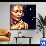 Wechselmotiv Golden Girl Quadrat Produktvorschau mit dem Bild Golden Girl im Format Quadrat.
