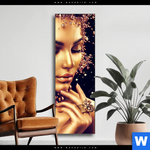 Wechselmotiv Golden Girl Schmal Produktvorschau mit dem Bild Golden Girl im Format Schmal.