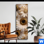 Wechselmotiv Goldene Bluetenpracht Schmal Produktvorschau mit dem Bild Goldene Blütenpracht im Format Schmal.