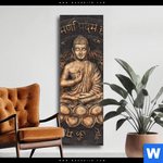 Wechselmotiv Goldener Buddha No 2 Schmal Produktvorschau mit dem Bild Goldener Buddha No.2 im Format Schmal.