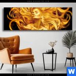 Wechselmotiv Goldenes Haar No 2 Panorama Produktvorschau mit dem Bild Goldenes Haar No. 2 im Format Panorama.