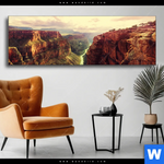 Wechselmotiv Grand Canyon Landschaft Panorama Produktvorschau mit dem Bild Grand Canyon Landschaft im Format Panorama.