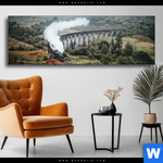Wechselmotiv Hogwarts Express Panorama Produktvorschau mit dem Bild Hogwarts-Express im Format Panorama.