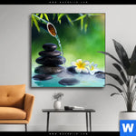 Wechselmotiv Japanischer Brunnen Quadrat Produktvorschau mit dem Bild Japanischer Brunnen im Format Quadrat.