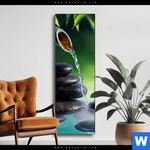 Wechselmotiv Japanischer Brunnen Schmal Produktvorschau mit dem Bild Japanischer Brunnen im Format Schmal.