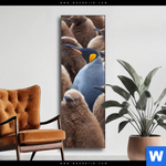 Wechselmotiv Koenigspinguine Schmal Produktvorschau mit dem Bild Königspinguine im Format Schmal.