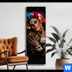 Wechselmotiv La Calavera Catrina No 2 Schmal Produktvorschau mit dem Bild La Calavera Catrina No.2 im Format Schmal.