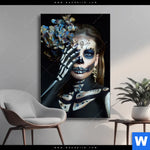 Wechselmotiv La Calavera Catrina No 3 Hochformat Produktvorschau mit dem Bild La Calavera Catrina No.3 im Format Hochformat.