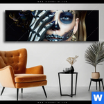 Wechselmotiv La Calavera Catrina No 3 Panorama Produktvorschau mit dem Bild La Calavera Catrina No.3 im Format Panorama.
