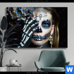 Wechselmotiv La Calavera Catrina No 3 Querformat Produktvorschau mit dem Bild La Calavera Catrina No.3 im Format Querformat.