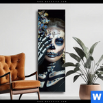 Wechselmotiv La Calavera Catrina No 3 Schmal Produktvorschau mit dem Bild La Calavera Catrina No.3 im Format Schmal.