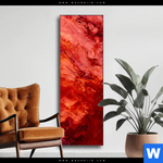 Wechselmotiv Liquid Marmor Rot Schmal Produktvorschau mit dem Bild Liquid Marmor rot im Format Schmal.