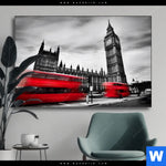 Wechselmotiv London In Bewegung Querformat Produktvorschau mit dem Bild London in Bewegung im Format Querformat.