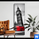 Wechselmotiv London In Bewegung Schmal Produktvorschau mit dem Bild London in Bewegung im Format Schmal.