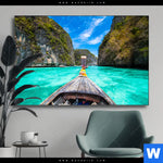 Wechselmotiv Longtail Boot Querformat Produktvorschau mit dem Bild Longtail-Boot im Format Querformat.