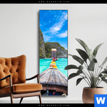 Wechselmotiv Longtail Boot Schmal Produktvorschau mit dem Bild Longtail-Boot im Format Schmal.