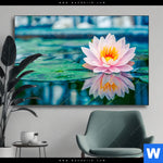 Wechselmotiv Lotusblume Querformat Produktvorschau mit dem Bild Lotusblume im Format Querformat.
