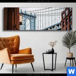 Wechselmotiv Manhattan Panorama Produktvorschau mit dem Bild Manhattan im Format Panorama.