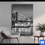 Wechselmotiv Manhattan Zeitlose Skyline Hochformat Produktvorschau mit dem Bild Manhattan - Zeitlose Skyline im Format Hochformat.
