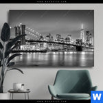 Wechselmotiv Manhattan Zeitlose Skyline Querformat Produktvorschau mit dem Bild Manhattan - Zeitlose Skyline im Format Querformat.