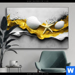 Wechselmotiv Maritime Muschel Kunst Querformat Produktvorschau mit dem Bild Maritime Muschel-Kunst im Format Querformat.