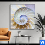 Wechselmotiv Muschel Fossil No 2 Quadrat Produktvorschau mit dem Bild Muschel Fossil No. 2 im Format Quadrat.