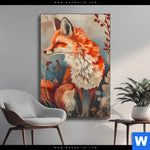Wechselmotiv Naturpoesie Mit Fuchs Hochformat Produktvorschau mit dem Bild Naturpoesie mit Fuchs im Format Hochformat.