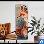 Wechselmotiv Naturpoesie Mit Fuchs Schmal Produktvorschau mit dem Bild Naturpoesie mit Fuchs im Format Schmal.