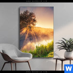 Wechselmotiv Nebel Am Fluss Hochformat Produktvorschau mit dem Bild Nebel am Fluss im Format Hochformat.