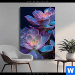 Wechselmotiv Neon Sukkulenten Hochformat Produktvorschau mit dem Bild Neon Sukkulenten im Format Hochformat.
