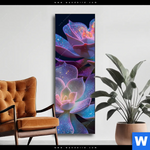 Wechselmotiv Neon Sukkulenten Schmal Produktvorschau mit dem Bild Neon Sukkulenten im Format Schmal.