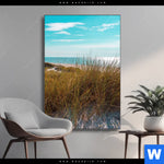 Wechselmotiv Nordseelandschaft Auf Sylt Hochformat Produktvorschau mit dem Bild Nordseelandschaft auf Sylt im Format Hochformat.